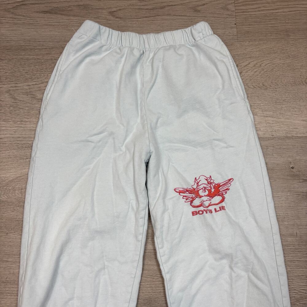 Boys Lie Space Cadet Sweatpants Joggers Women's Small Loungewear - Picture 3 of 8